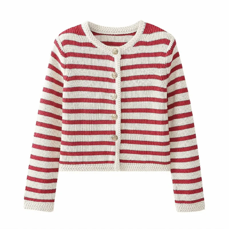 Vanessa | Striped Cardigan