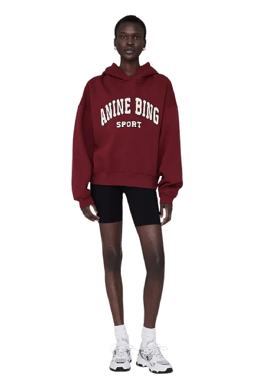 Overstock Alec Hoodie Sport - Cabernet