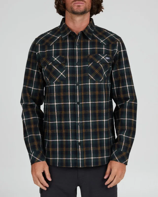 Herdsman Flannel - Black Spruce