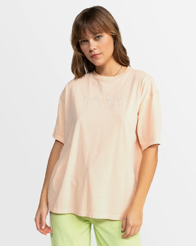 Seasonal Clearance Womens Sun Over The Sand A Short Sleeve T-Shirt