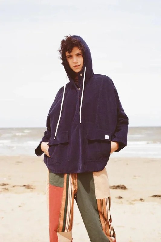Deal Explosion Griffin Anorak Coat | Navy