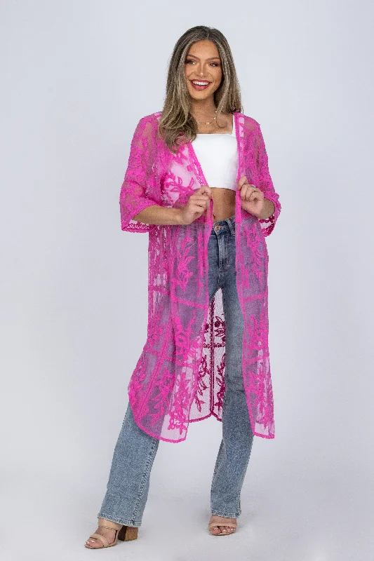 Discount Extravaganza Blossom In Life Lace Kimono