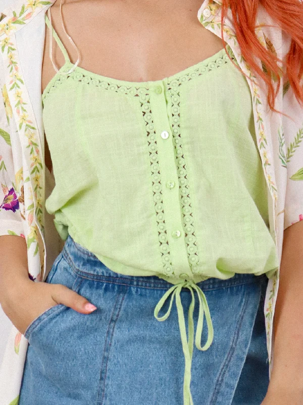 Weekend Steals Await LUCINDA LACE TANK