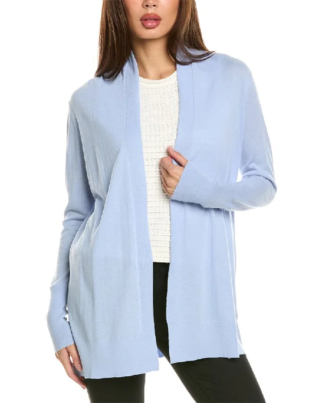 Instant Savings Forte Cashmere Easy Silk & Cashmere-Blend Cardigan