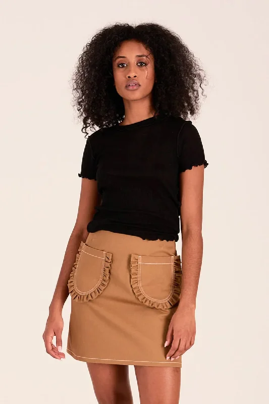 Massive Deals Rib Tee | Black