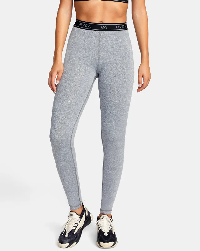 Best Bargains Base Workout Leggings - Grey Heather