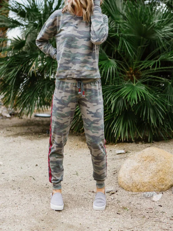 Epic Deals Kind Is Cool Long Sleeve Top In Camo