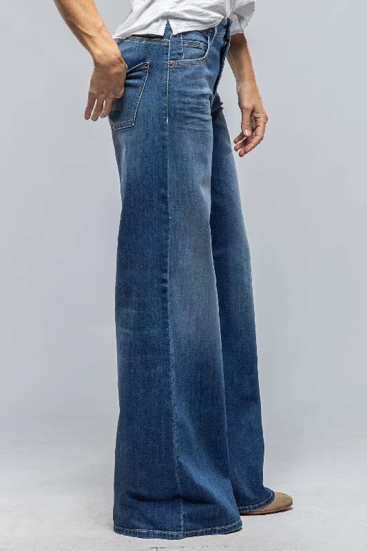 Buy More, Save More Palazzo Jean In Mid Wash Blue