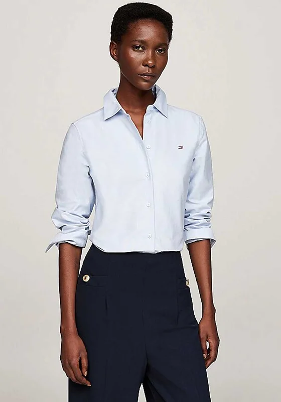 Act Fast Tommy Hilfiger Oxford Cotton Regular Shirt, Blue