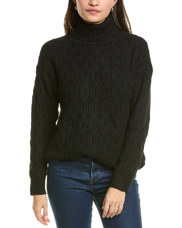 Sale Event Jones New York Twisted Cable Turtleneck Sweater