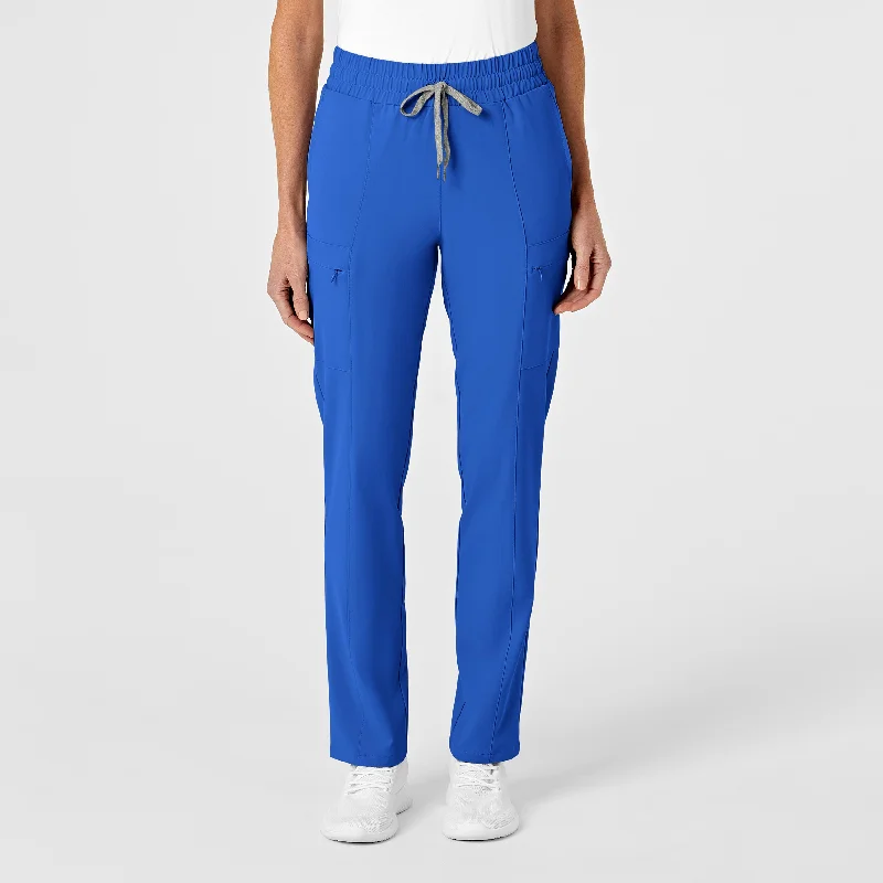 Weekend Offers That Dazzle RENEW Women's High Waist Slim Leg Scrub Pant - Royal