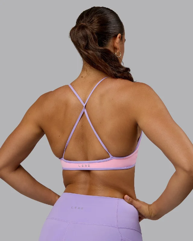 Ambience Sports Bra - Pale Pink-Pale Lilac