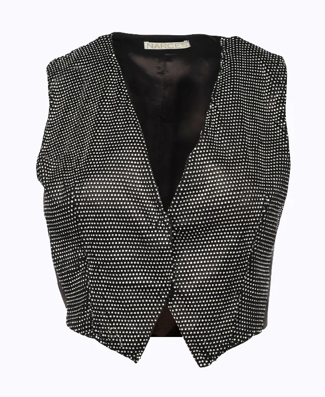 Closeout Sale Tess Crystal Vest