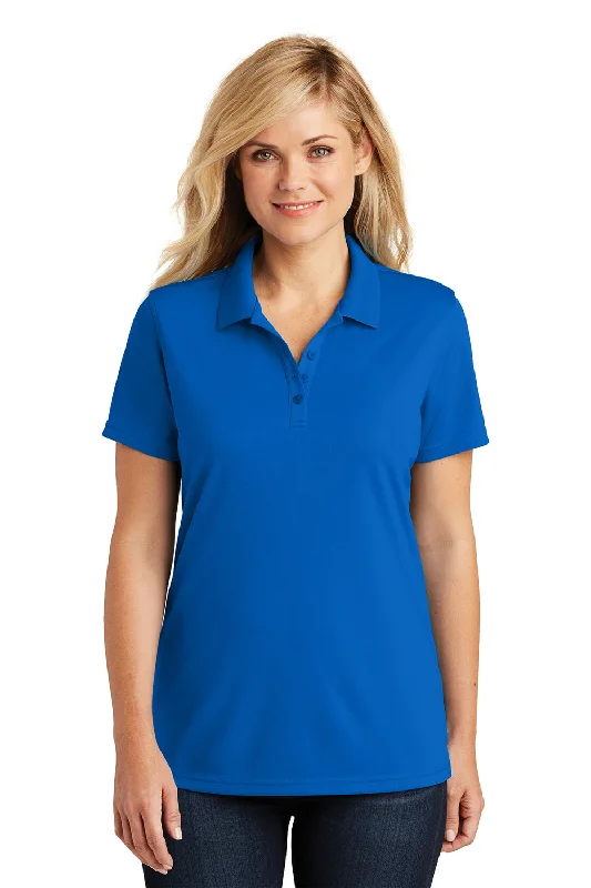 Your Weekend, Your Savings Port Authority Womens Dry Zone Moisture Wicking Short Sleeve Polo Shirt - True Royal Blue
