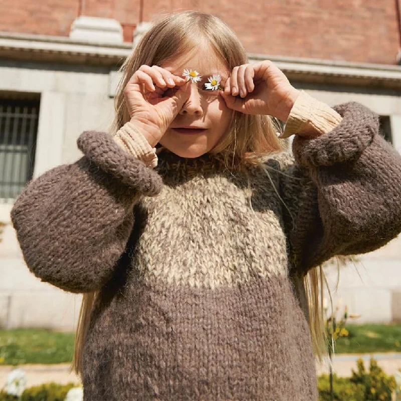 Kinder Anfänger Pullover Strickanleitung - Sandnes Garn (Heft)