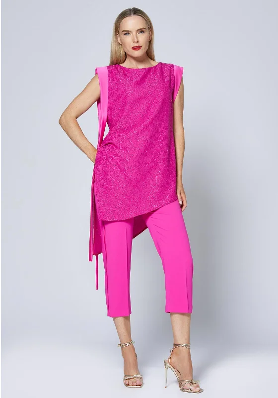 Best Seller Caroline Kilkenny Lolita Judy Top and Trousers Set, Pink