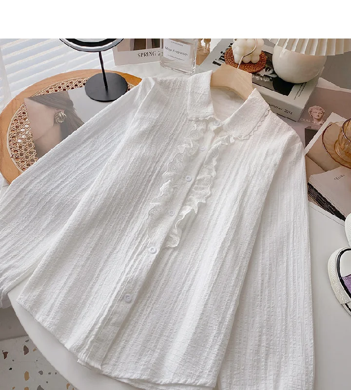 Great Deals New Korean soft thin long sleeve top  6390