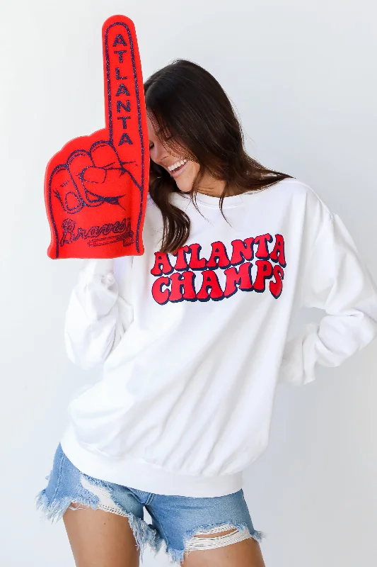 Weekend Discounts Worth Grabbing Atlanta Champs Sweatshirt