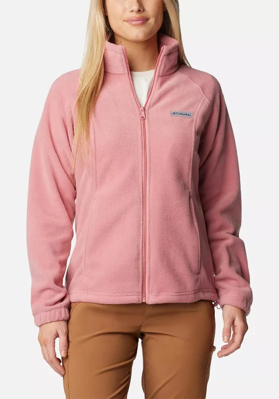 Super Deal Columbia Womens Benton Springs™ Full Zip Fleece, Pink Agave