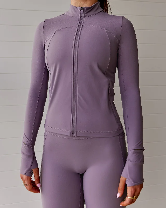 Aspire Jacket - Purple Sage