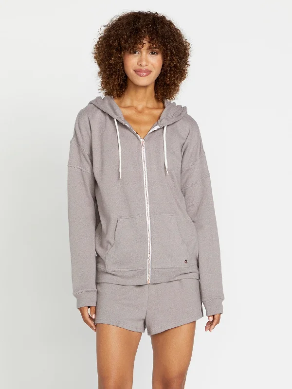 Flash Deal Lived in Lounge Zip Jacket - Daze Grey