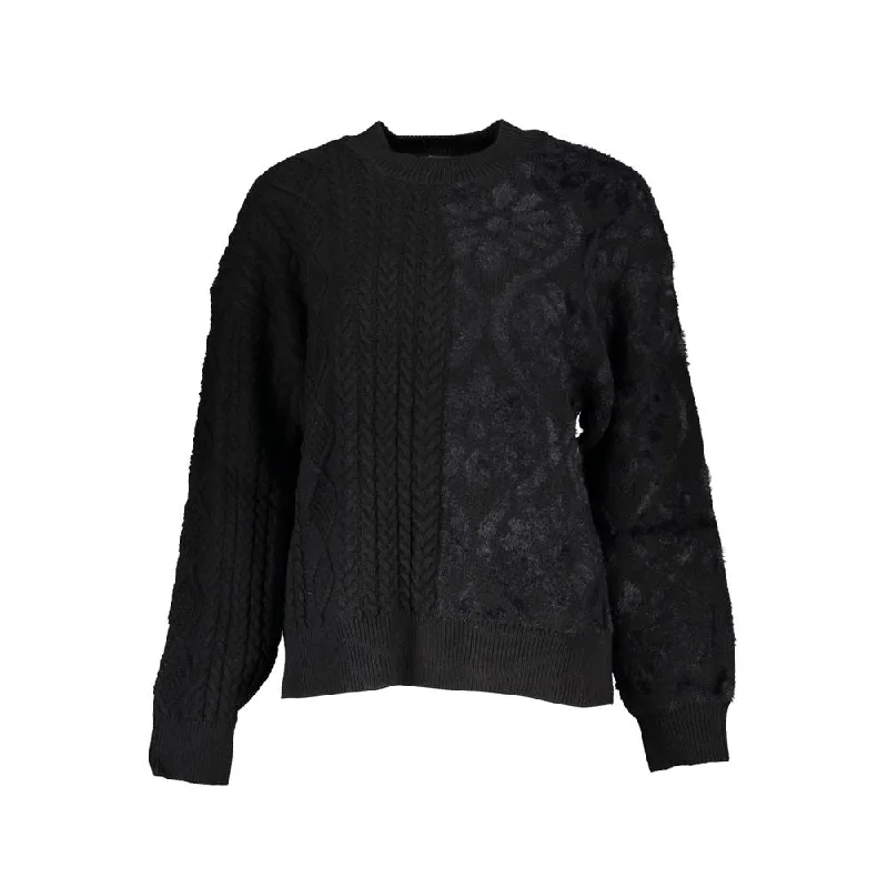 Price Cut Desigual Elegant Turtleneck Sweater with Contrast Women's Details