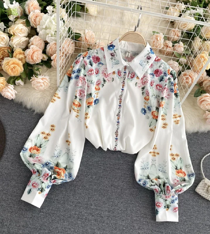 Weekend Bargains to Indulge In Stylish floral dress long sleeve dress  336