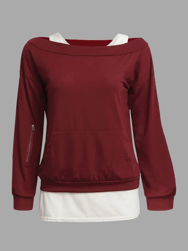 Today Only Custom Long Sleeve Red T-Shirts