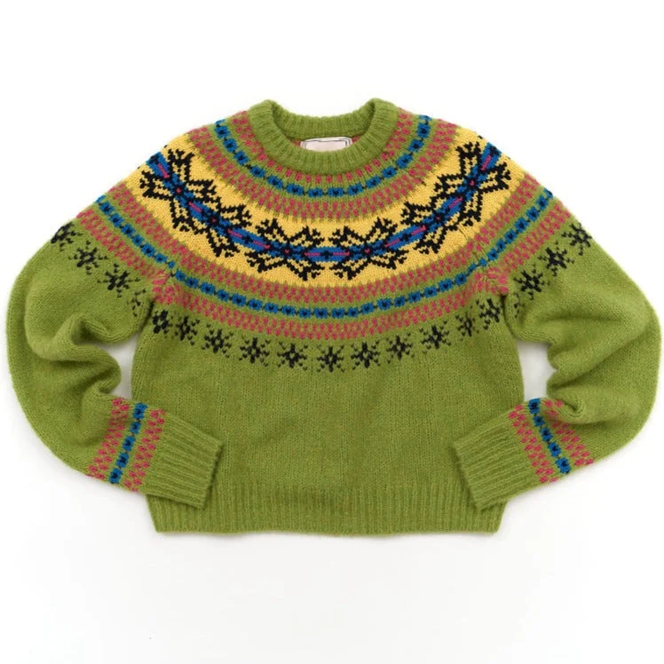 Weekend Specials to Cherish Nora Snowflake Crewneck