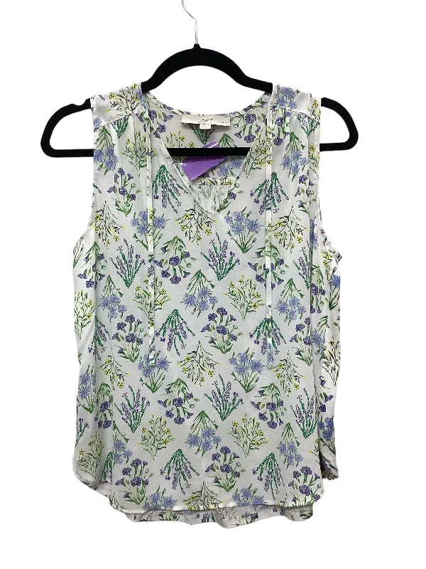 Multi-colored Top Sleeveless Loft, Size Petite   S