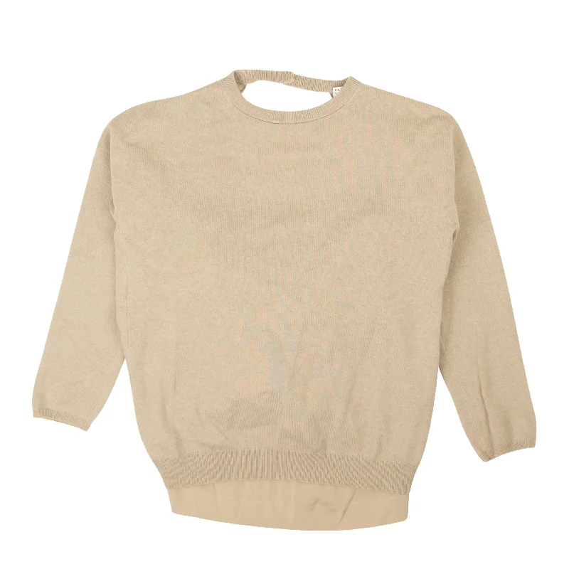 Weekend Specials to Grab Nut Cashmere Crewneck Thermal Sweater