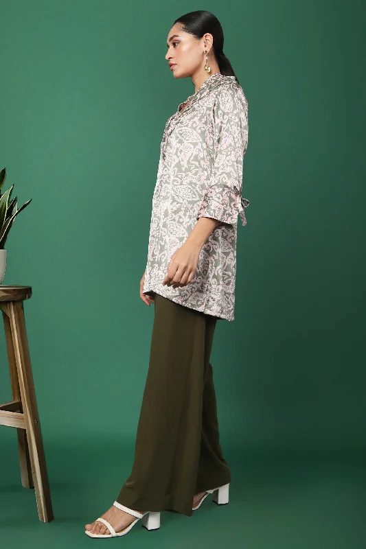 Exclusive Online Offer Gemma Printed Tunic With Details