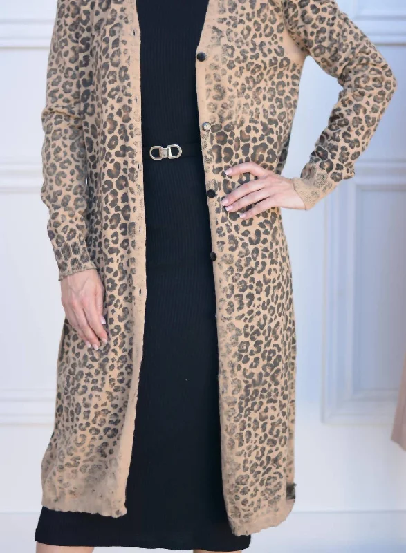 Extra Savings Rue Leopard Cardigan