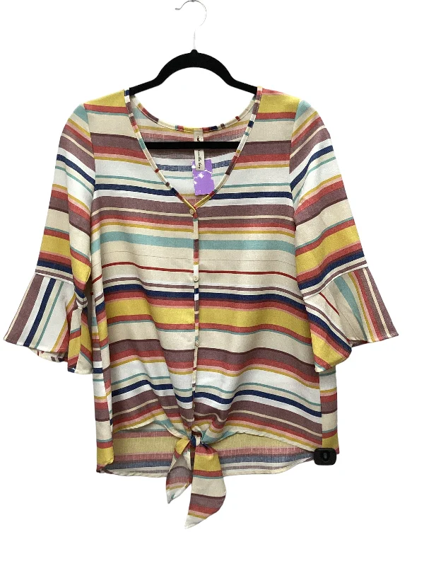 Multi-colored Top Short Sleeve Vanilla Bay, Size S