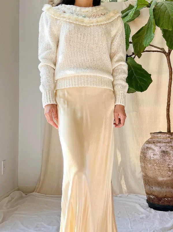 Super Sale Vintage Knit Textured Pullover - S