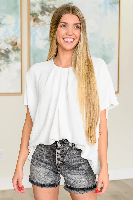 Super Sale Mild Moments Pleat Detail Top