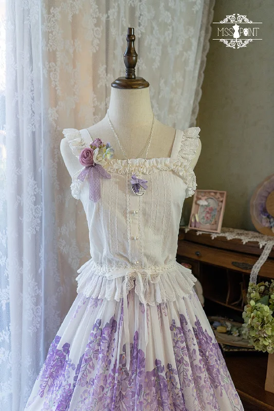 Miss Point~Midsummer Garden~Elegant Lolita Cotton Top