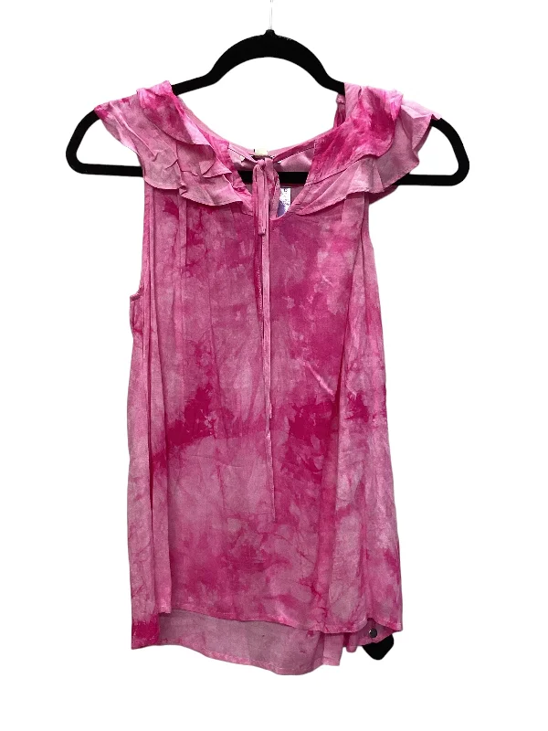 Pink Top Sleeveless Andree By Unit, Size M