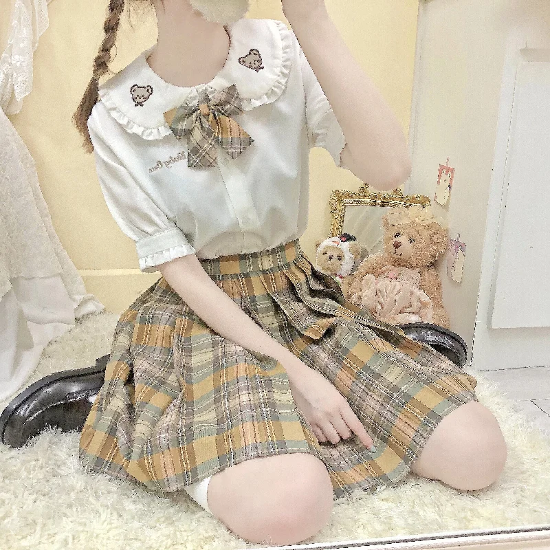 khaki short sleeve