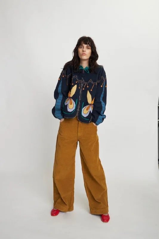 Big Discounts Little Embroidered Jacket | Multicolour