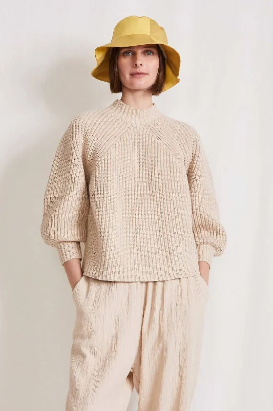 Best Bargains Eco Nueva Merel Sweater In Warm Sand