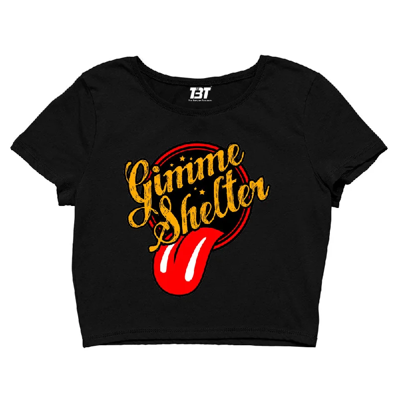 The Rolling Stones Crop Top - Gimme Shelter