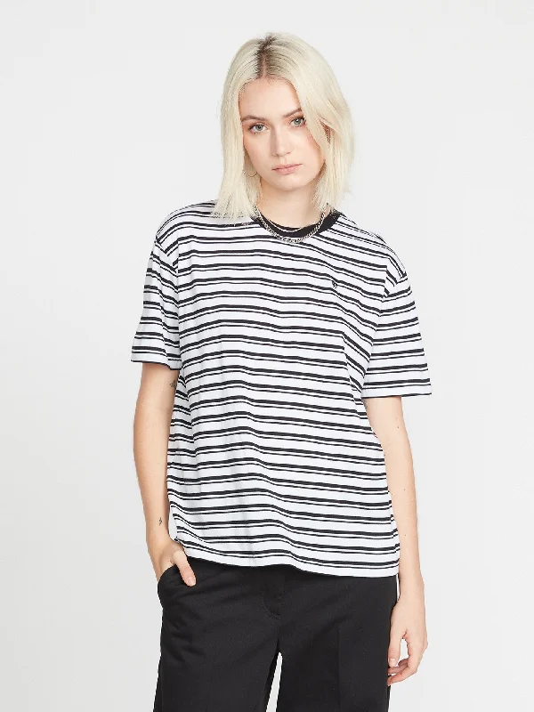 Weekend Savings Spectacular Party Pack Short Sleeve Top - Black White
