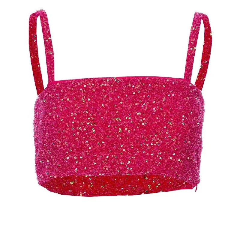 Super Savings Mi Luz Top In Hot Pink