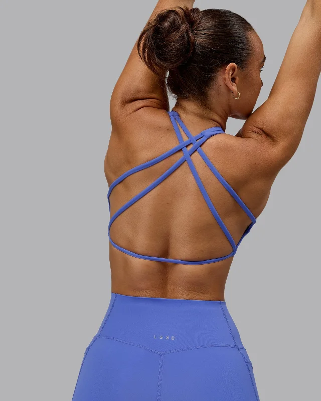 Aspire Sports Bra - Baja Blue