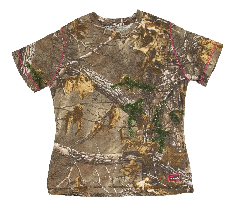Weekend Specials to Delight Berne Realtree Xtra Polyester Ladies Aspen Short Sleeve Tee S/S Weekend Specials to Delight Berne Realtree Xtra Polyester Ladies Aspen Short Sleeve Tee S/S