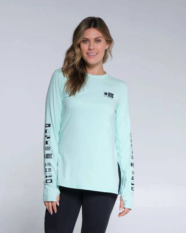 Thrill Seekers Crew Sunshirt - Sea Foam