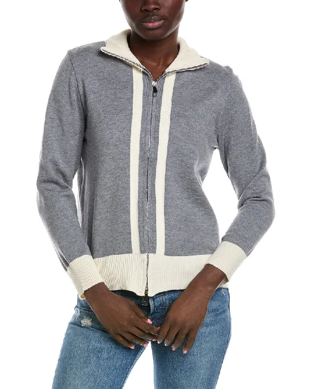 Your Weekend, Your Savings Madison Miles Zip Cardigan