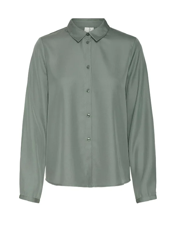 Epic Deals Vero Moda Tanne Sheen Shirt, Green