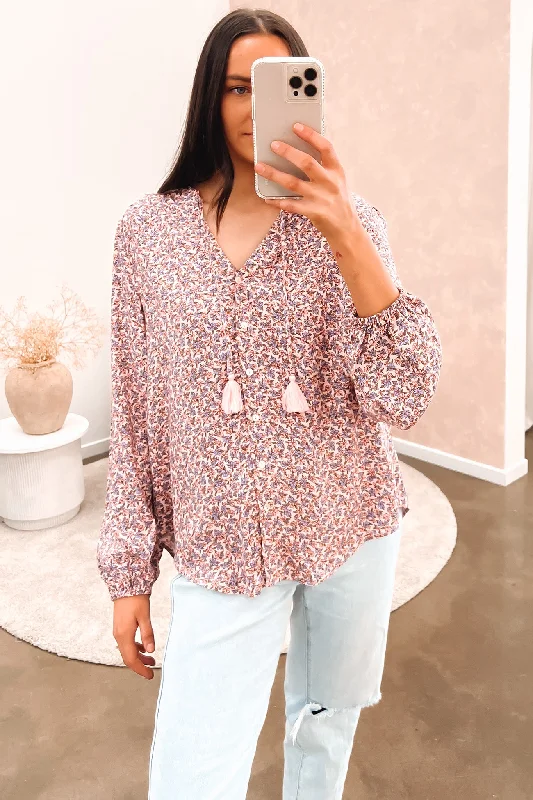 Extra Discounts Kenzie Floral Shirt Print